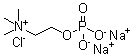 Sodium phosphorylcholine molecular structure (CAS 16904-96-4)