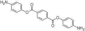 structure of CAS# 16926-73-1, Bis(4-aminophenyl) terephthalate;1,4-Benzenedicarboxylic acid bis(4-aminophenyl) ester