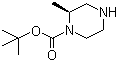 structure of CAS# 169447-70-5, (S)-1-N-Boc-2-methylpiperazine