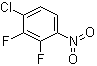 4-氯-2,3-二氟硝基苯分子结构 (CAS 169468-80-8)