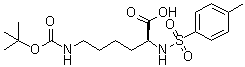 N6-[(1,1-Dimethylethoxy)carbonyl]-N2-[(4-methylphenyl)sulfonyl]-L-lysine molecular structure (CAS 16948-09-7)