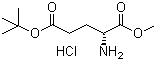 structure of CAS# 16948-36-0, D-Glutamic acid 5-tert-butyl 1-methyl ester hydrochloride;H-D-Glu(Otbu)-OMe.HCl