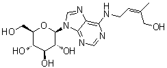 cis-Zeatin-9-glucoside molecular structure (CAS 169565-72-4)