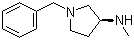 (3S)-(+)-1-Benzyl-3-(methylamino)pyrrolidine molecular structure (CAS 169749-99-9)