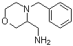 (4-Benzylmorpholin-3-ylmethyl)amine molecular structure (CAS 169750-73-6)