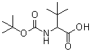 N-[(1,1-Dimethylethoxy)carbonyl]-3-methylvaline molecular structure (CAS 169870-82-0)
