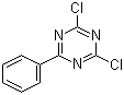 结构式 CAS# 1700-02-3, 2,4-二氯-6-苯基-1,3,5-三嗪