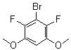 3-Bromo-2,4-difluoro-1,5-dimethoxybenzene molecular structure (CAS 1700265-02-6)