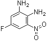 5-氟-3-硝基-1,2-苯二胺分子结构 (CAS 170098-85-8)