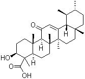 11-Keto-beta-boswellic acid molecular structure (CAS 17019-92-0)