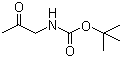 结构式 CAS# 170384-29-9, (2-氧代丙基)氨基甲酸叔丁酯