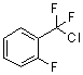1-(Chlorodifluoromethyl)-2-fluorobenzene molecular structure (CAS 17054-13-6)