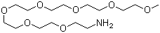 2,5,8,11,14,17,20-Heptaoxadocosan-22-amine molecular structure (CAS 170572-38-0)