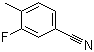 structure of CAS# 170572-49-3, 3-Fluoro-4-methylbenzonitrile