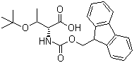 O-(tert-Butyl)-N-[(9H-fluoren-9-ylmethoxy)carbonyl]-D-allothreonine molecular structure (CAS 170643-02-4)