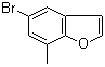 5-Bromo-7-methylbenzofuran molecular structure (CAS 170681-91-1)