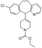 structure of CAS# 170727-59-0, Isoloratadine;Loratadine EP Impurity E;ethyl 4-(13-chloro-4-azatricyclo[9.4.0.03,8]pentadeca-1(11),3(8),4,6,12,14-hexaen-2-yl)-3,6-dihydro-2H-pyridine-1-carboxylate