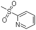 2-(Methylsulfonyl)pyridine molecular structure (CAS 17075-14-8)