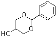 结构式 CAS# 1708-40-3, 2-苯基-1,3-二恶烷-5-醇