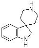 螺[吲哚啉-3,4'-哌啶]分子结构 (CAS 171-75-5)