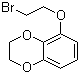 结构式 CAS# 1710-62-9, 5-(2-溴乙氧基)-1,4-苯并二恶烷