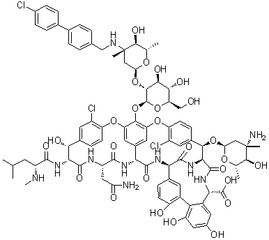 Oritavancin molecular structure (CAS 171099-57-3)