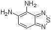2,1,3-Benzothiadiazole-4,5-diamine molecular structure (CAS 1711-66-6)