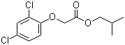 Isobutyl 2,4-dichlorophenoxyacetate molecular structure (CAS 1713-15-1)