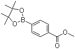 Methyl 4-(4,4,5,5-tetramethyl-1,3,2-dioxaborolan-2-yl)benzoate molecular structure (CAS 171364-80-0)