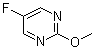 结构式 CAS# 17148-49-1, 2-甲氧基-5-氟嘧啶