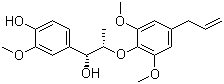 structure of CAS# 171485-39-5, Myrislignan;(aR)-alpha-[(1S)-1-[2,6-Dimethoxy-4-(2-propen-1-yl)phenoxy]ethyl]-4-hydroxy-3-methoxybenzenemethanol