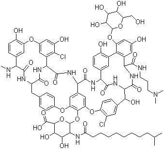 Dalbavancin molecular structure (CAS 171500-79-1)