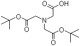 structure of CAS# 171557-31-6, N,N-Bis[2-(tert-butoxy)-2-oxoethyl]glycine
