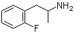 2-Fluoroamphetamine molecular structure (CAS 1716-60-5)