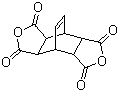 structure of CAS# 1719-83-1, Bicyclo[2.2.2]oct-7-ene-2,3,5,6-tetracarboxylic acid dianhydride