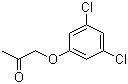 structure of CAS# 17199-34-7, 3,5-Dichlorophenoxyacetone;1-(3,5-Dichlorophenoxy)-2-propanone