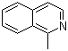 1-Methylisoquinoline molecular structure (CAS 1721-93-3)