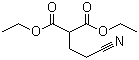 Diethyl 2-(2-cyanoethyl)malonate molecular structure (CAS 17216-62-5)