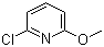 2-Chloro-6-methoxypyridine molecular structure (CAS 17228-64-7)