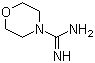 Morpholin-4-carboximidamide molecular structure (CAS 17238-66-3)