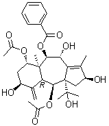 9-Deacetyl-9-benzoyl-10-debenzoyltaxchinin A molecular structure (CAS 172486-22-5)