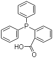 结构式 CAS# 17261-28-8, 2-二苯基膦苯甲酸