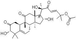 Isocucurbitacin B molecular structure (CAS 17278-28-3)