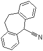 结构式 CAS# 1729-63-1, 10,11-二氢-5H-二苯并[a,d]环庚烯-5-甲腈