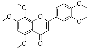 2-(3,4-Dimethoxyphenyl)-5,7,8-trimethoxy-4H-1-benzopyran-4-one molecular structure (CAS 17290-70-9)
