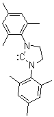 1,3-Bis(2,4,6-trimethylphenyl)imidazolidin-2-ylidene molecular structure (CAS 173035-11-5)