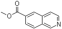6-异喹啉羧酸甲酯分子结构 (CAS 173089-82-2)