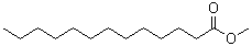 结构式 CAS# 1731-88-0, 十三烷酸甲酯