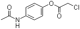 4-Acetamidophenol chloroacetate molecular structure (CAS 17321-63-0)