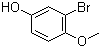 3-Bromo-4-methoxyphenol molecular structure (CAS 17332-12-6)